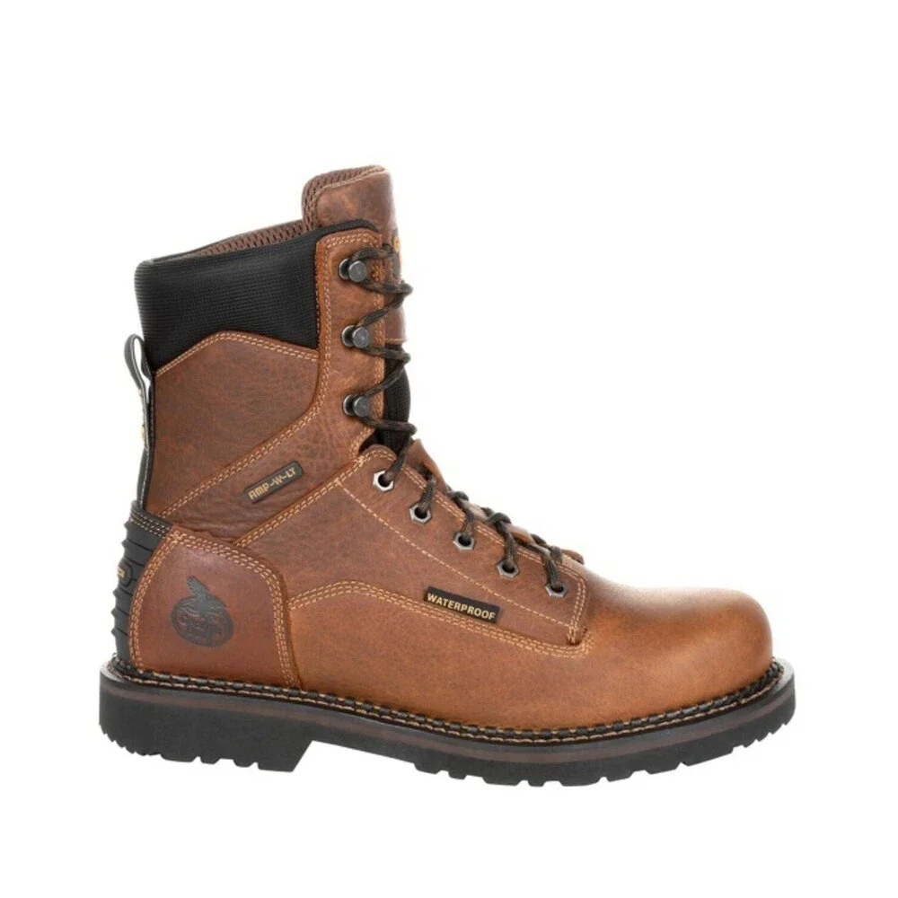 GEORGIA BOOT GIANT REVAMP WATERPROOF PLAIN TOE BOOTS GB00318